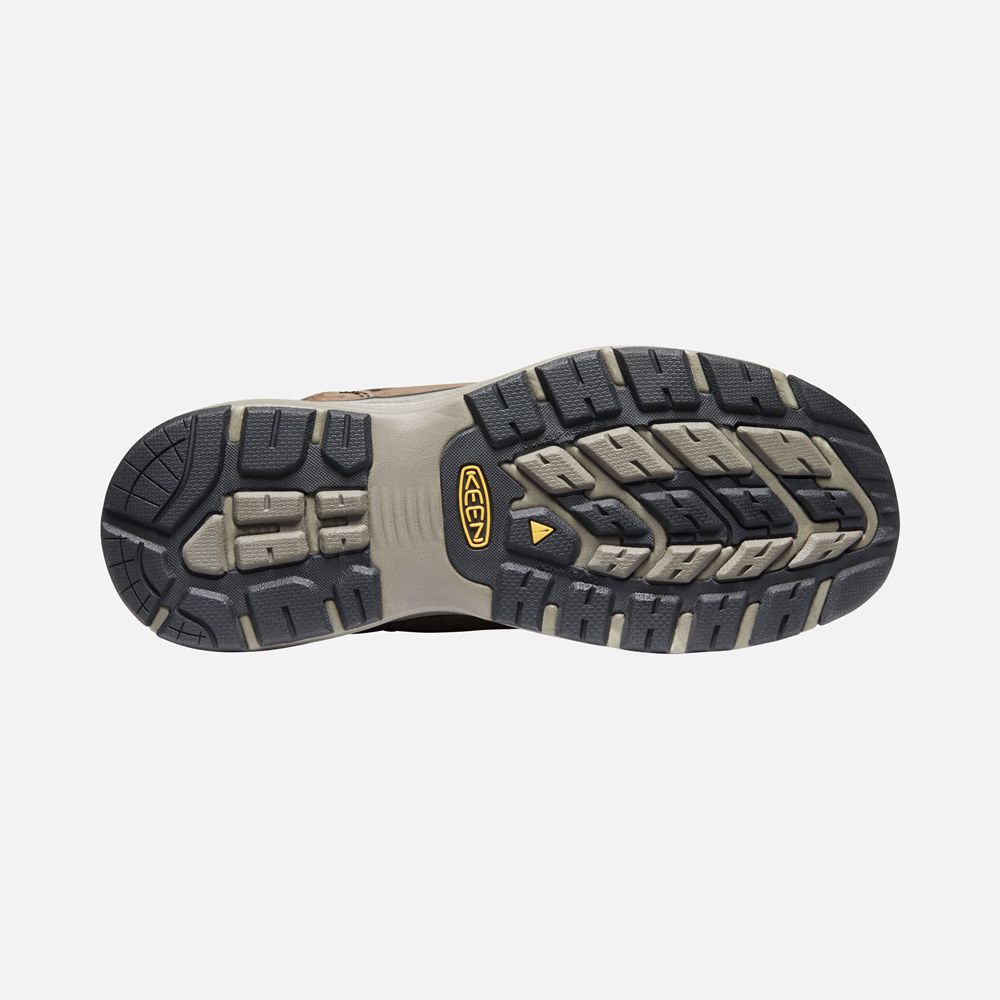 Keen Laarzen Heren Bruin - Manchester 6\" Wp (Soft Toe) - 73084-HJIX